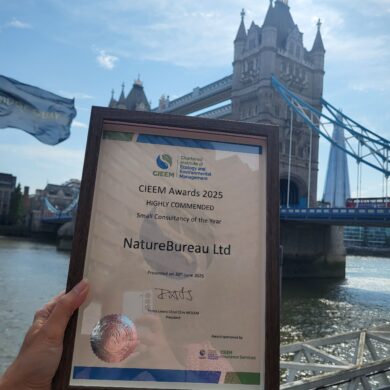NatureBureau Highly Commended at CIEEM awards