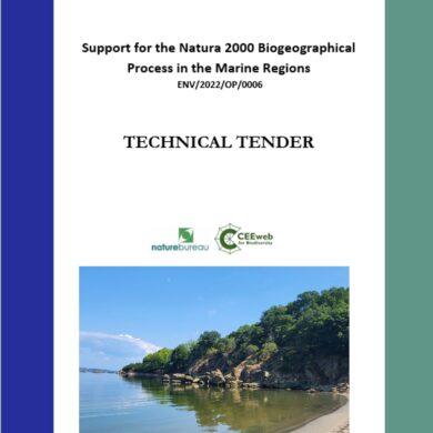 Project proposal for the support of the BGP in marine regions